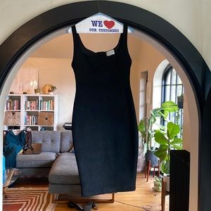 Modern Citizen Vegan Suede midi